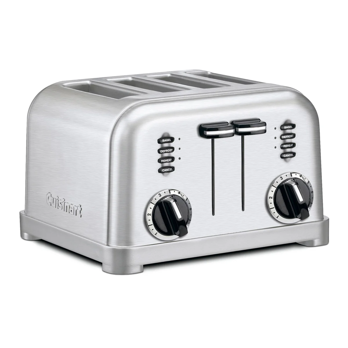 Cuisinart 4 Slice Compact Stainless Steel Toaster with Extra
